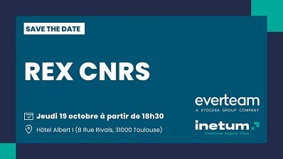 Rex du CNRS. Everteam et Inetum
