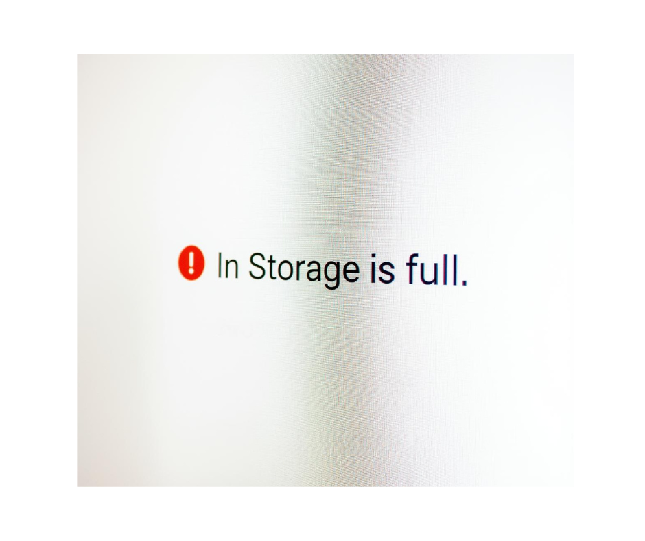 In storage is full